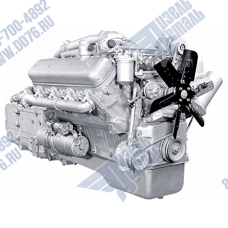 Картинка для Двигатель ЯМЗ 238Д с КП и сцеплением 30 комплектации